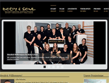 Tablet Screenshot of bodyandsoul-hueffelsheim.de